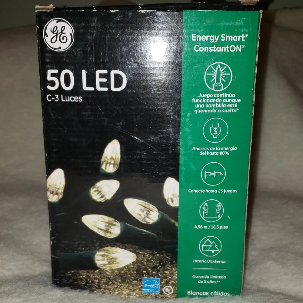 GE 50 LED C-3 Lights